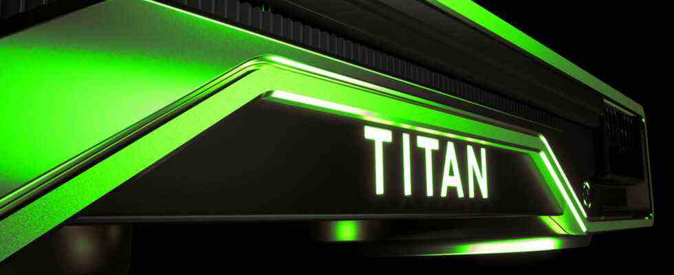 Les rendus Nvidia GeForce RTX 4000 Titan peuvent présenter un GPU énorme