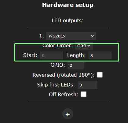 Contrôlez les NeoPixels avec WLED