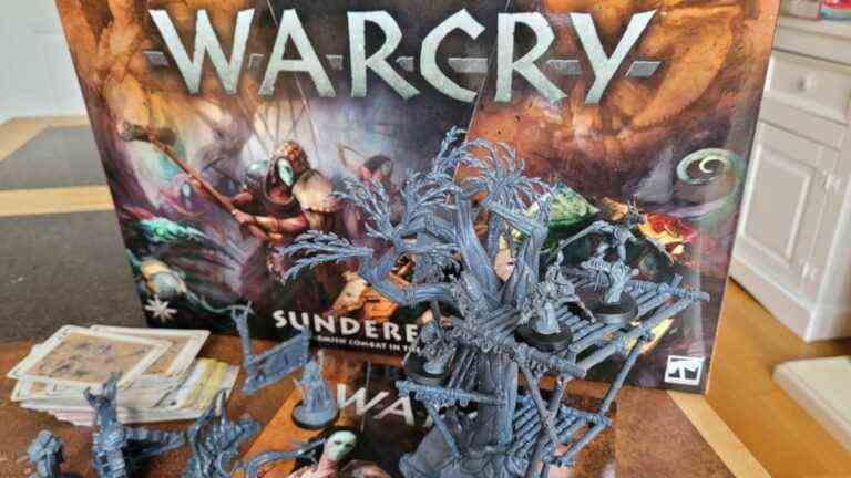 Warcry: Sundered Fate box and components