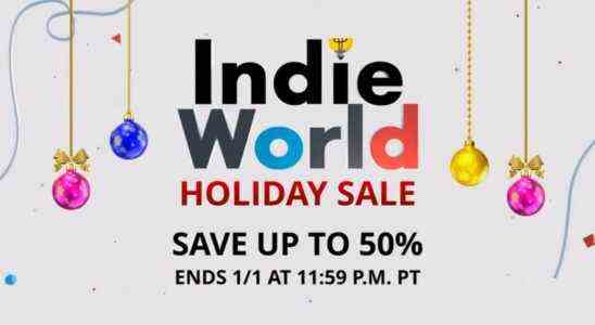 Nintendo lance Indie World Holiday Sale sur Switch eShop (Amérique du Nord)