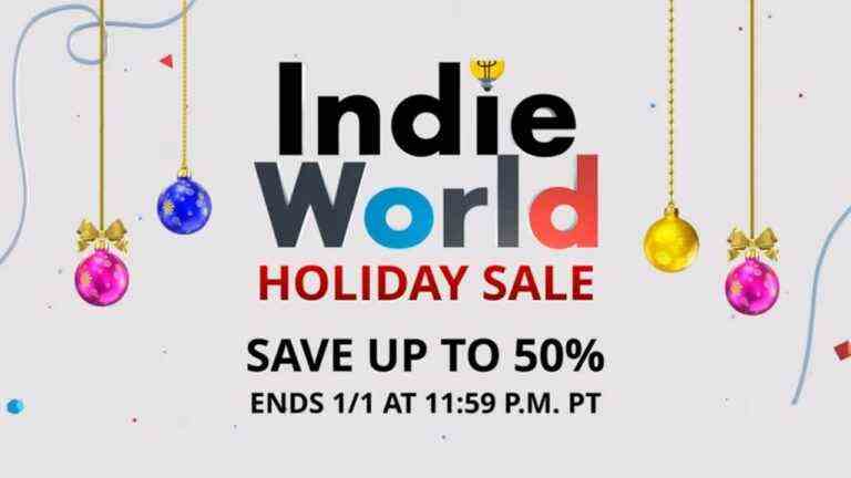 Nintendo lance Indie World Holiday Sale sur Switch eShop (Amérique du Nord)
