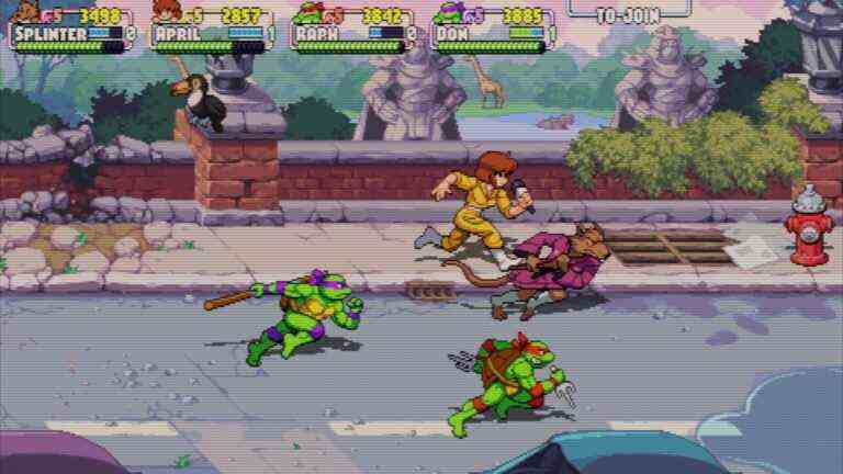 Teenage Mutant Ninja Turtles: Shredder's Revenge obtient des filtres CRT et VCR
