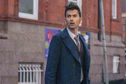 docteur who 60e anniversaire, david tennant en tant que médecin