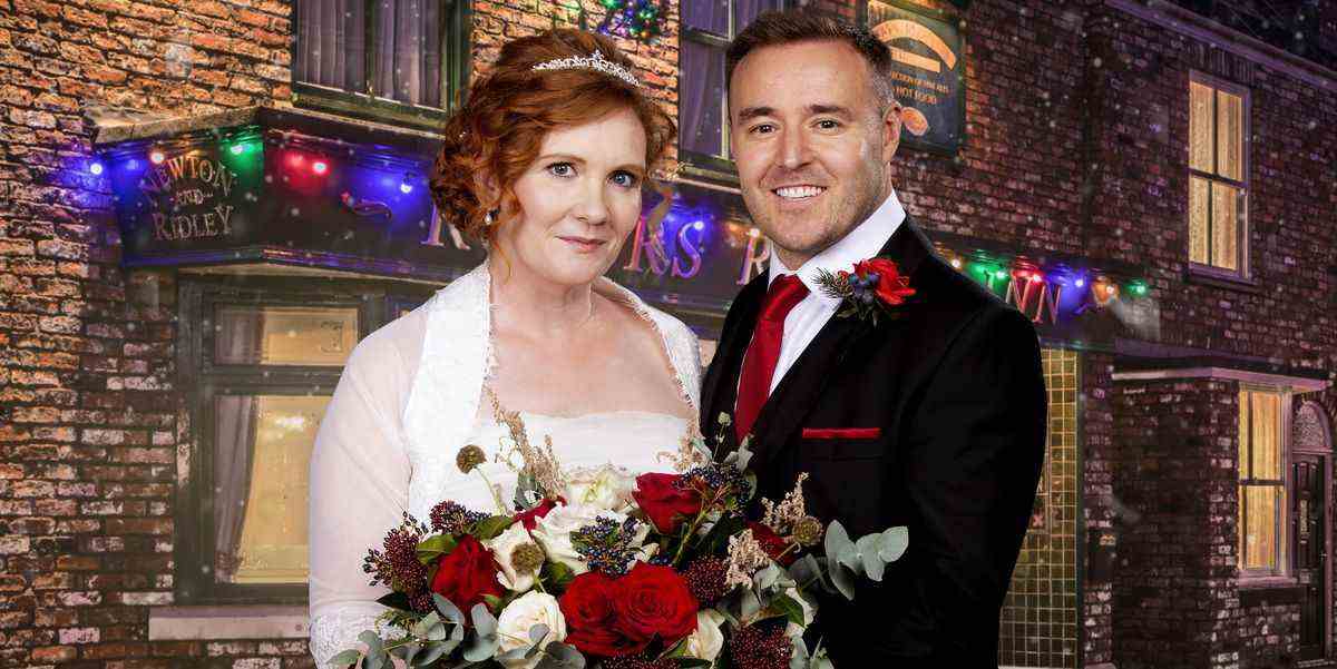 Coronation Street diffuse le résultat de l'histoire du mariage de Tyrone et Fiz

