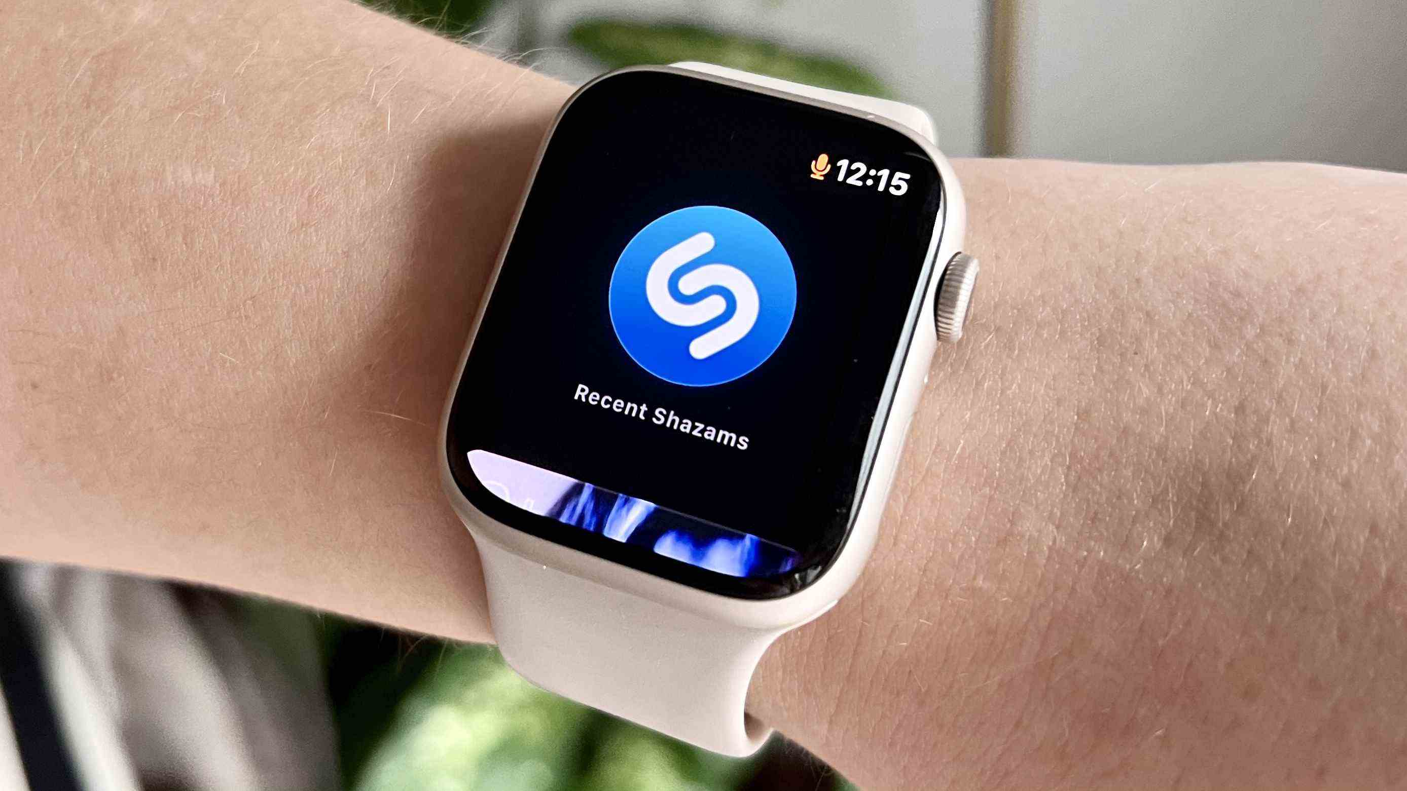 Shazaam sur Apple Watch