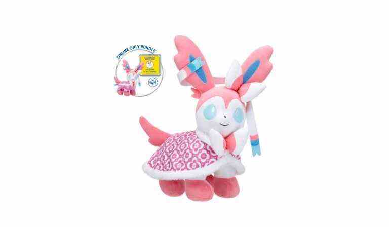 Build-A-Bear dévoile la peluche Pokemon Sylveon
