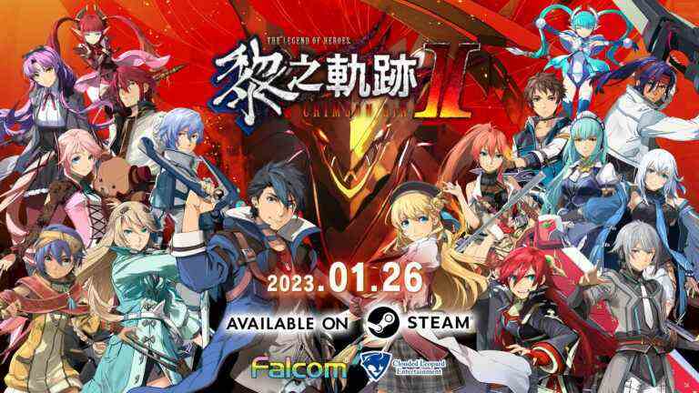 The Legend of Heroes: Kuro no Kiseki II -CRIMSON SiN- arrive sur PC le 26 janvier 2023 en coréen et chinois traditionnel    
