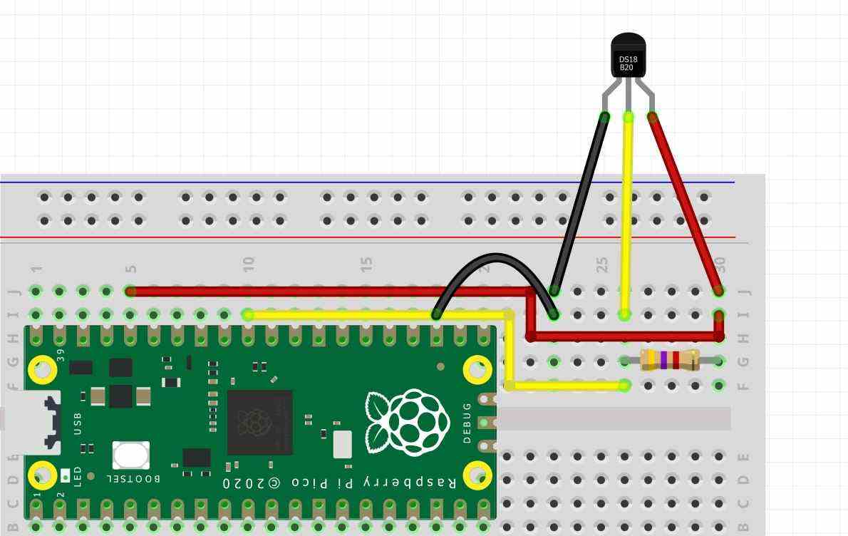 Surveiller la température avec un Raspberry Pi Pico