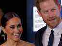 Le prince britannique Harry, duc de Sussex et Meghan, duchesse de Sussex, assistent au gala Robert F. Kennedy Human Rights Ripple of Hope Award 2022 à New York, aux États-Unis