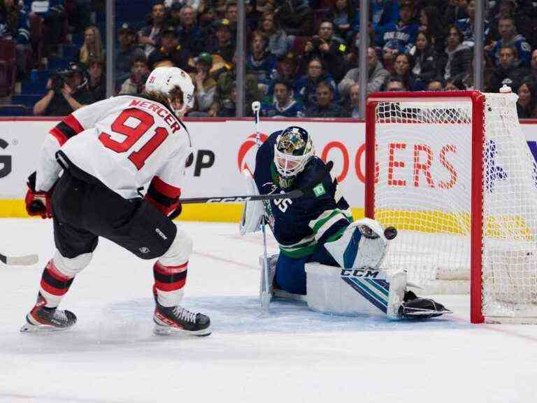 Il est peu probable que Thatcher Demko des Canucks revienne avant février