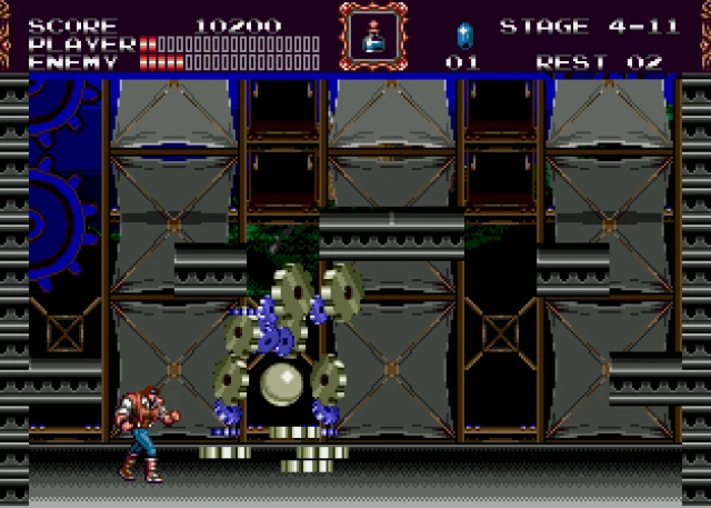 Castlevania : Bloodlines - Le patron de Vectorman ?