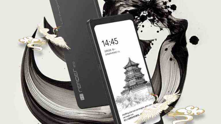 Ce téléphone a un écran E-Ink de 6,1 pouces