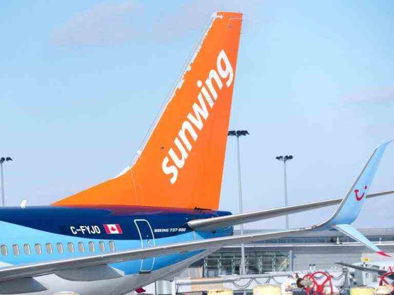 Sunwing suspend ses opérations à partir de Saskatoon, Regina jusqu’au 3 février