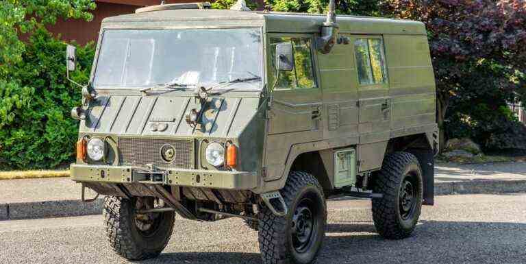 1975 Pinzgauer 710K est le choix d’enchères d’aujourd’hui