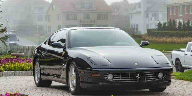 2002 Ferrari 456M GT 6 vitesses est notre sélection du jour aux enchères pour apporter une remorque