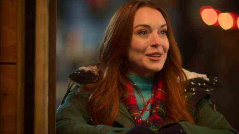 Lindsay Lohan in Falling for Christmas