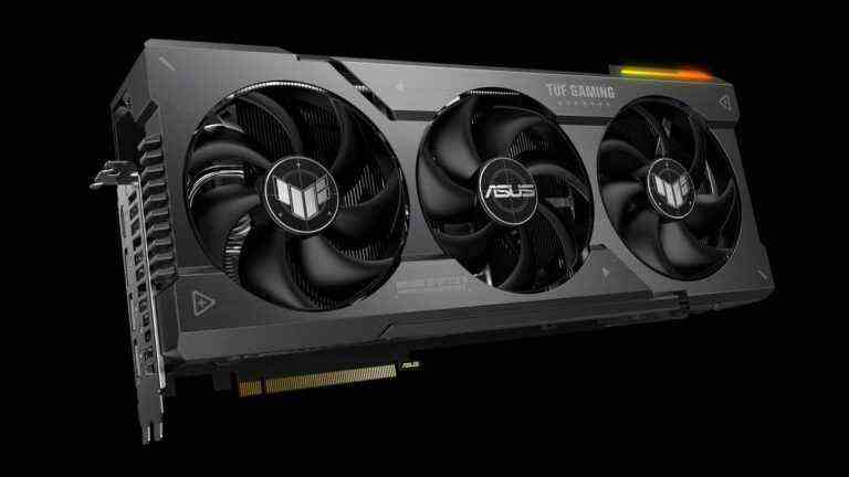 Asus TUF Gaming Radeon RX 7900 XT, fréquences GPU XTX révélées