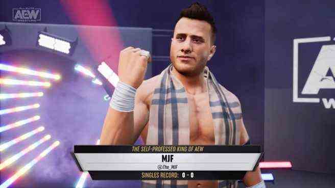 AEW: Combattez pour toujours MJF