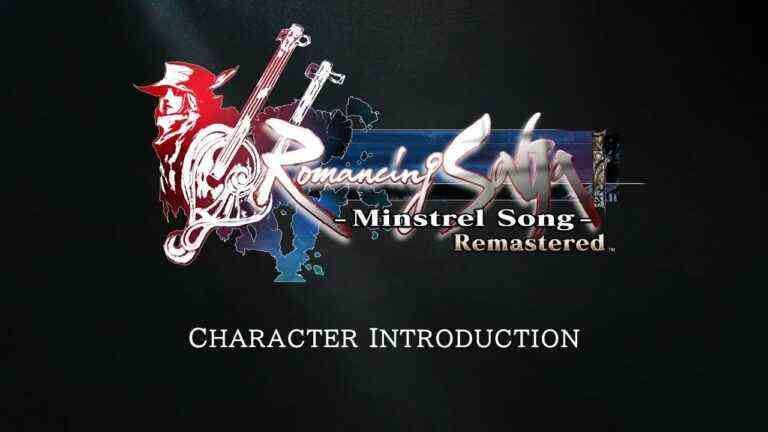 Bande-annonce des personnages de Minstrel Song Remastered
