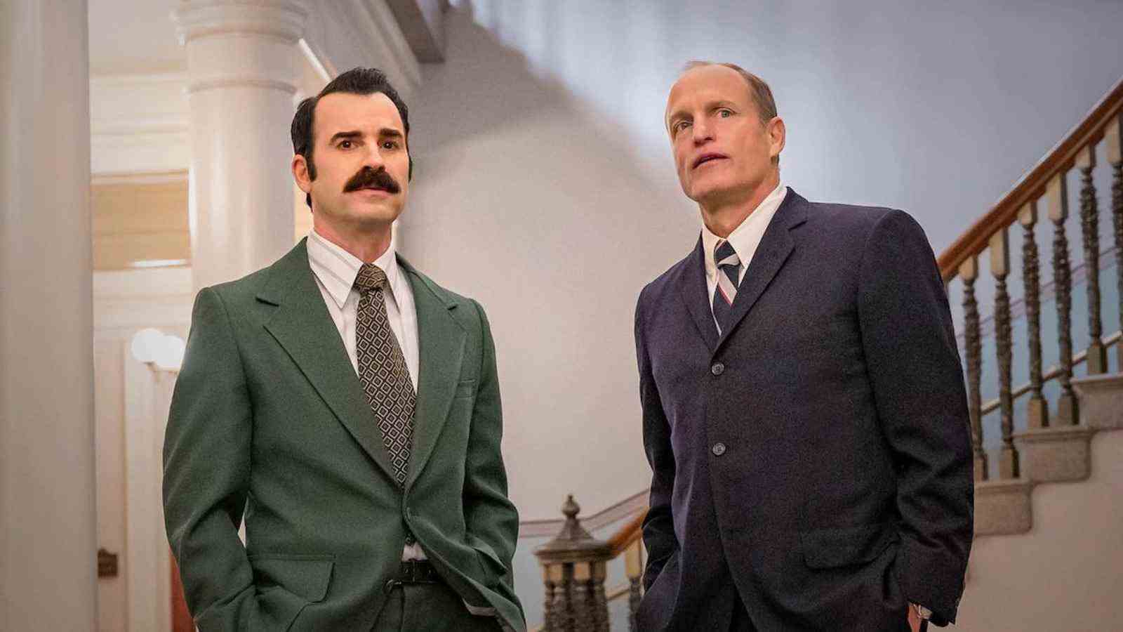 Bande-annonce des plombiers de la Maison Blanche : Woody Harrelson et Justin Theroux font des actes sales pour Richard Nixon
