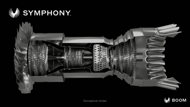 Boom trouve un nouveau partenaire de conception pour son moteur à réaction supersonique Symphony