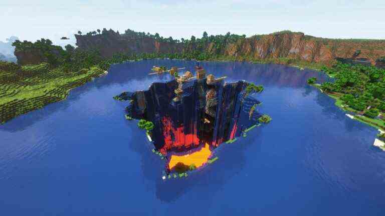 Ce monde Minecraft de 1 sur 500 millions est un désastre total