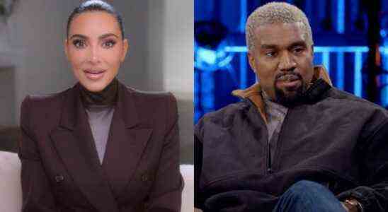 Kim Kardashian on The Kardashians and Kanye West on My Next Guest Needs No Introduction.