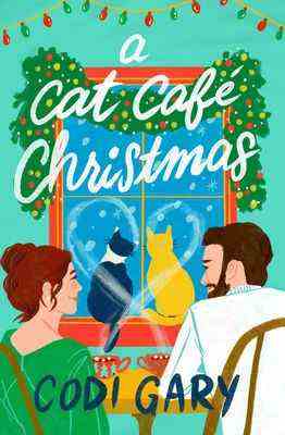 Couverture du livre d'un chat café noël