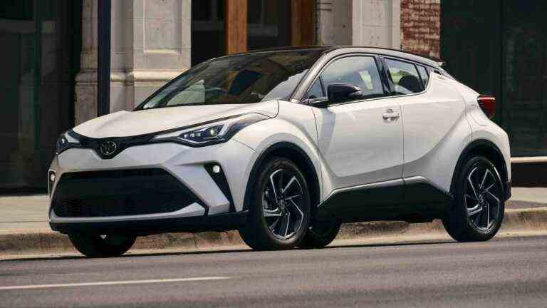 C’est la dernière année modèle du Toyota C-HR aux États-Unis