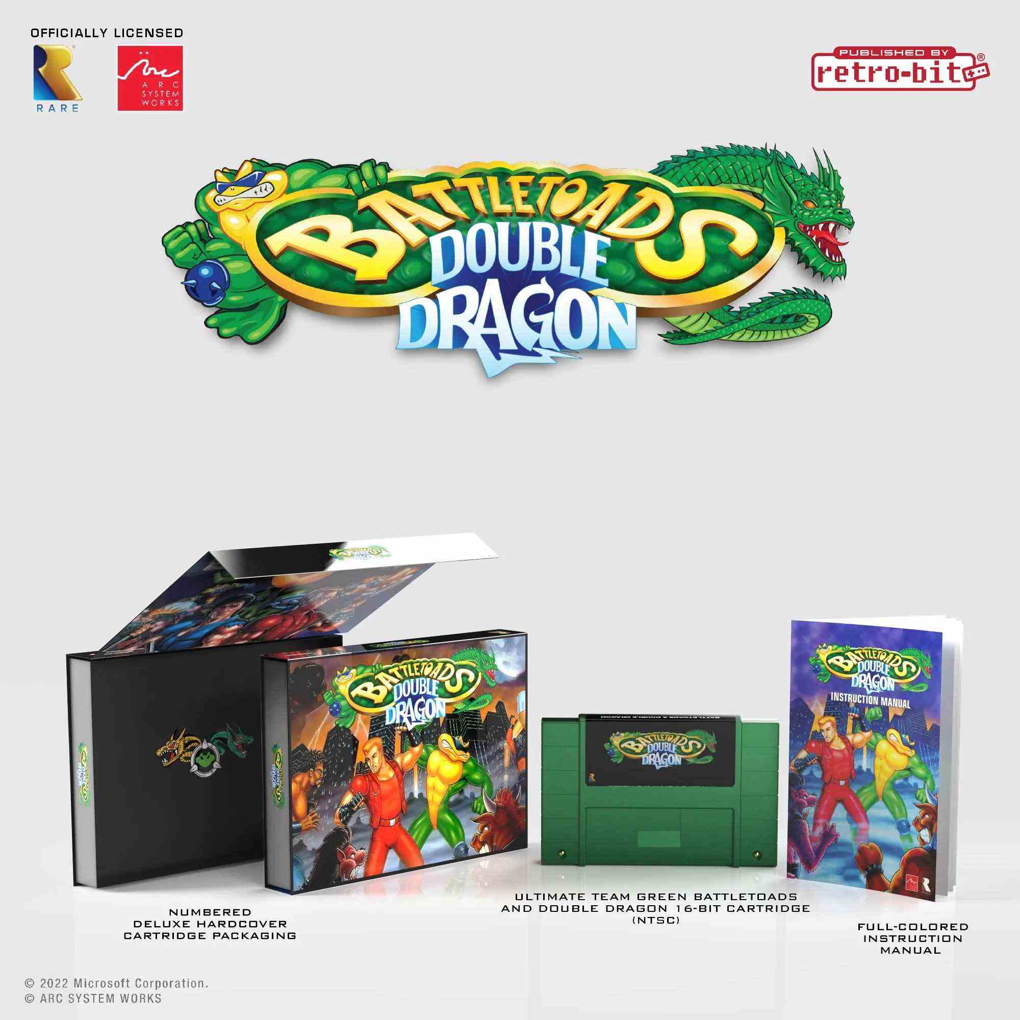 Réédition Battletoads & Double Dragon Limited Run SNES