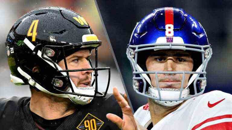 Commanders vs Giants en direct: comment regarder la semaine 13 de la NFL en ligne