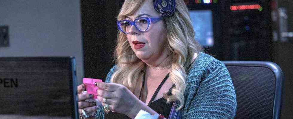 Criminal Minds: Evolution Star Kirsten Vangsness partage sa réponse définitive pour ce qu'il y a sur le post-it de Garcia