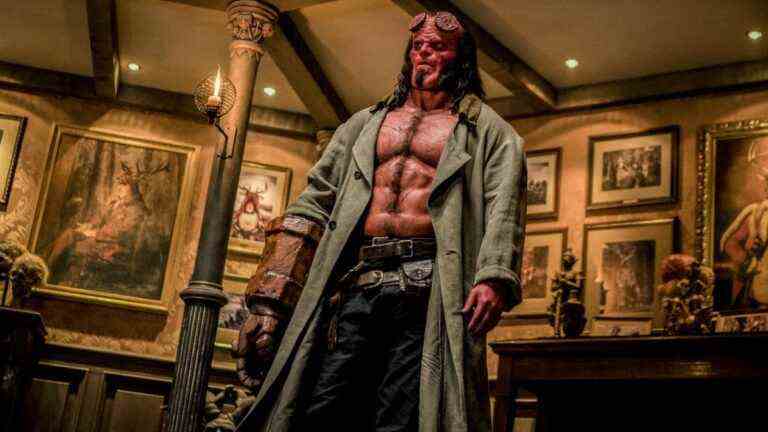 David Harbour as Hellboy