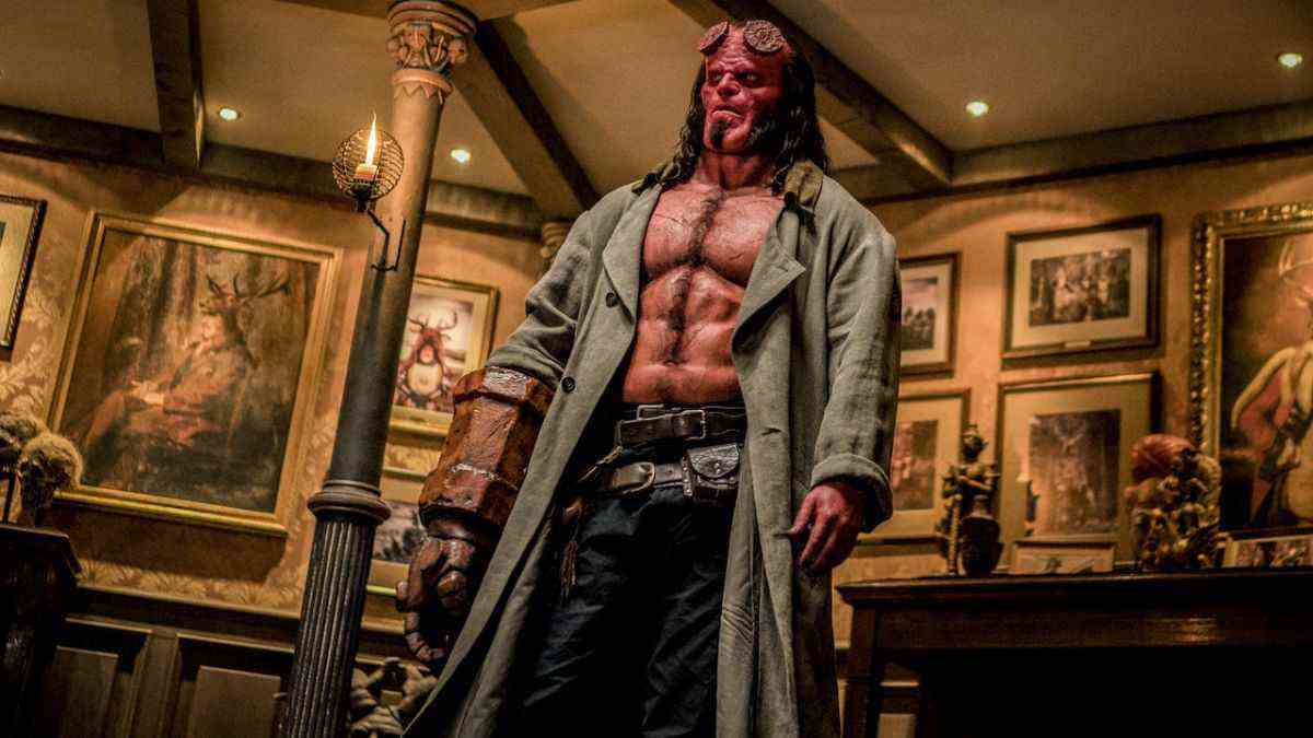 David Harbour as Hellboy