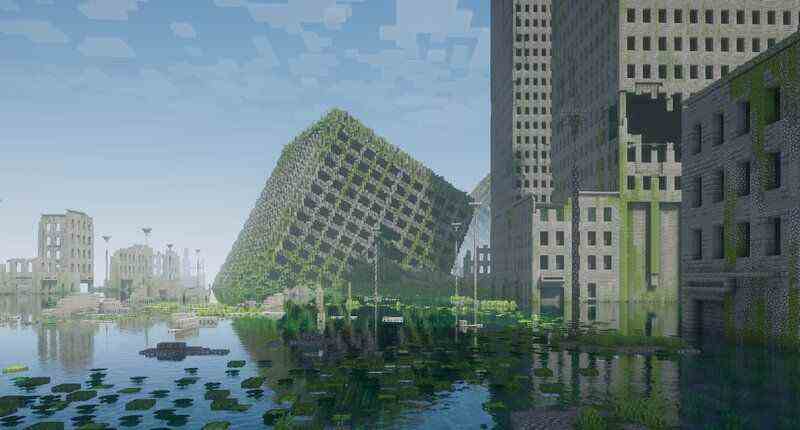 Découvrez ce paysage urbain abandonné réalisé dans Minecraft
