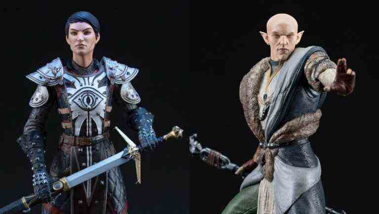 Dragon Age: Cassandra et Solas d'Inquisition obtiennent de nouvelles statues épiques de Dark Horse Direct
