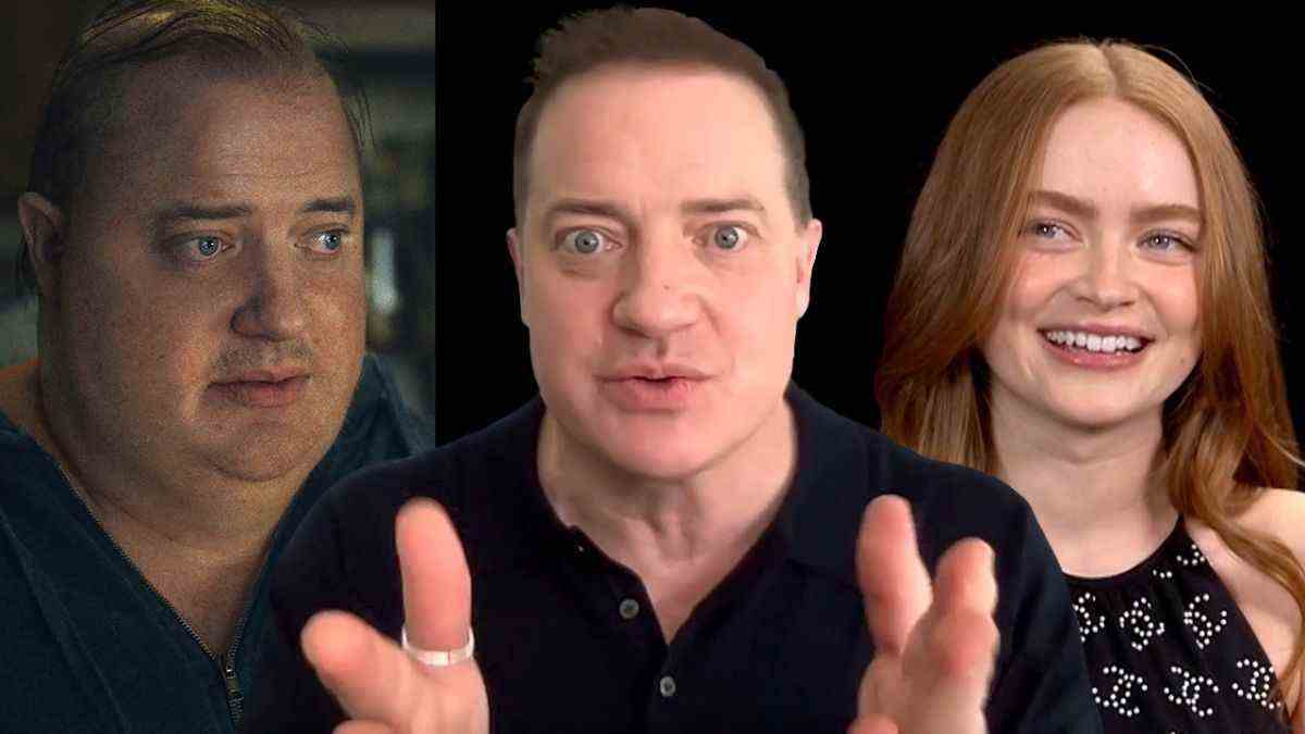 Entrevues vidéo «The Whale» avec Brendan Fraser, Sadie Sink et plus
