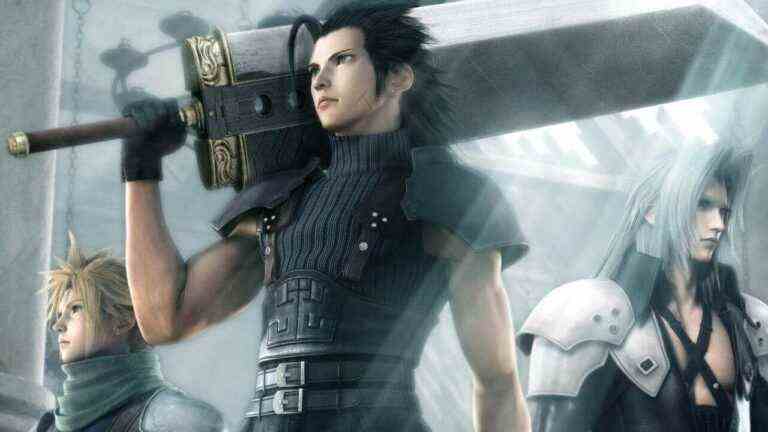 Final Fantasy VII Crisis Core a un filigrane Getty
