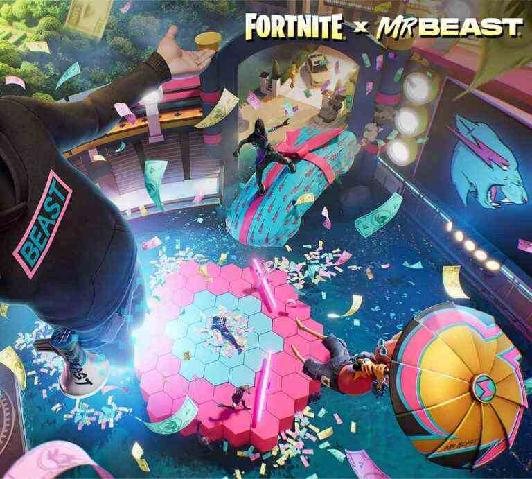 Fortnite s’associe à l’icône YouTube Mr. Beast pour une compétition avec un prix de 1 million de dollars américains