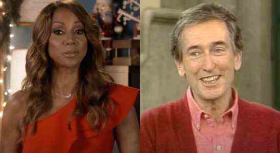 Holly Robinson Peete and Bob McGrath