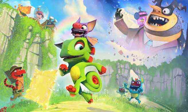 Team17 Switch eShop vente Yooka-Laylee Yoku's Island Express