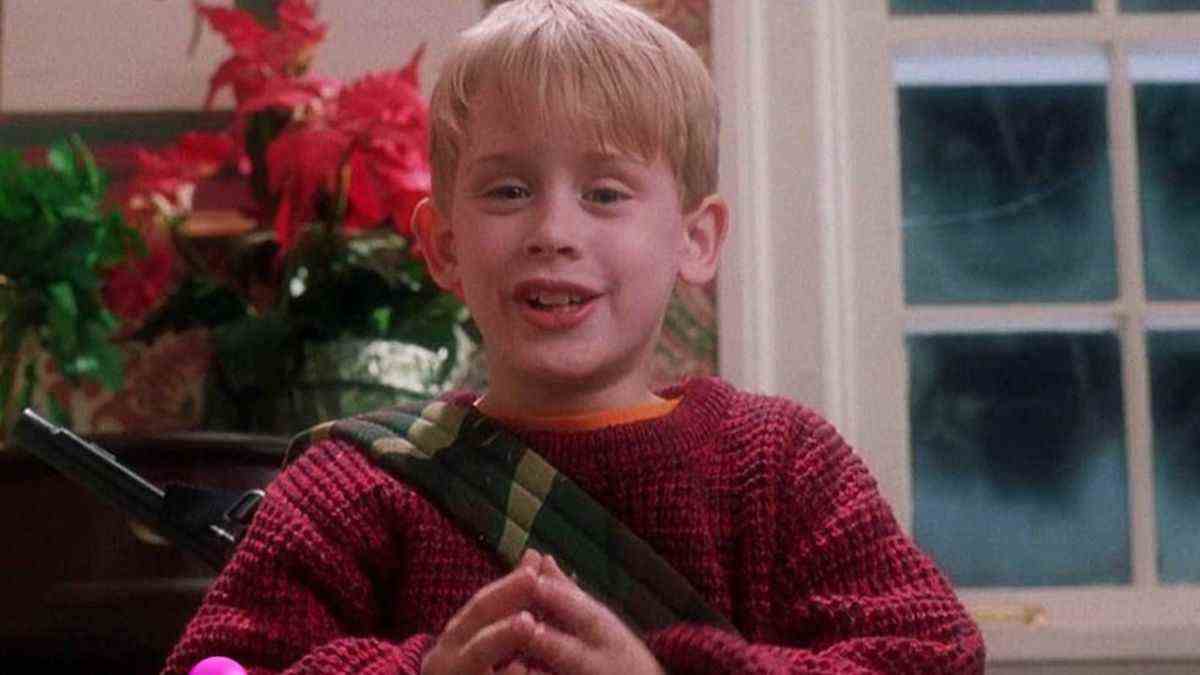 Macaulay Culkin as Kevin McCallister in Home Alone