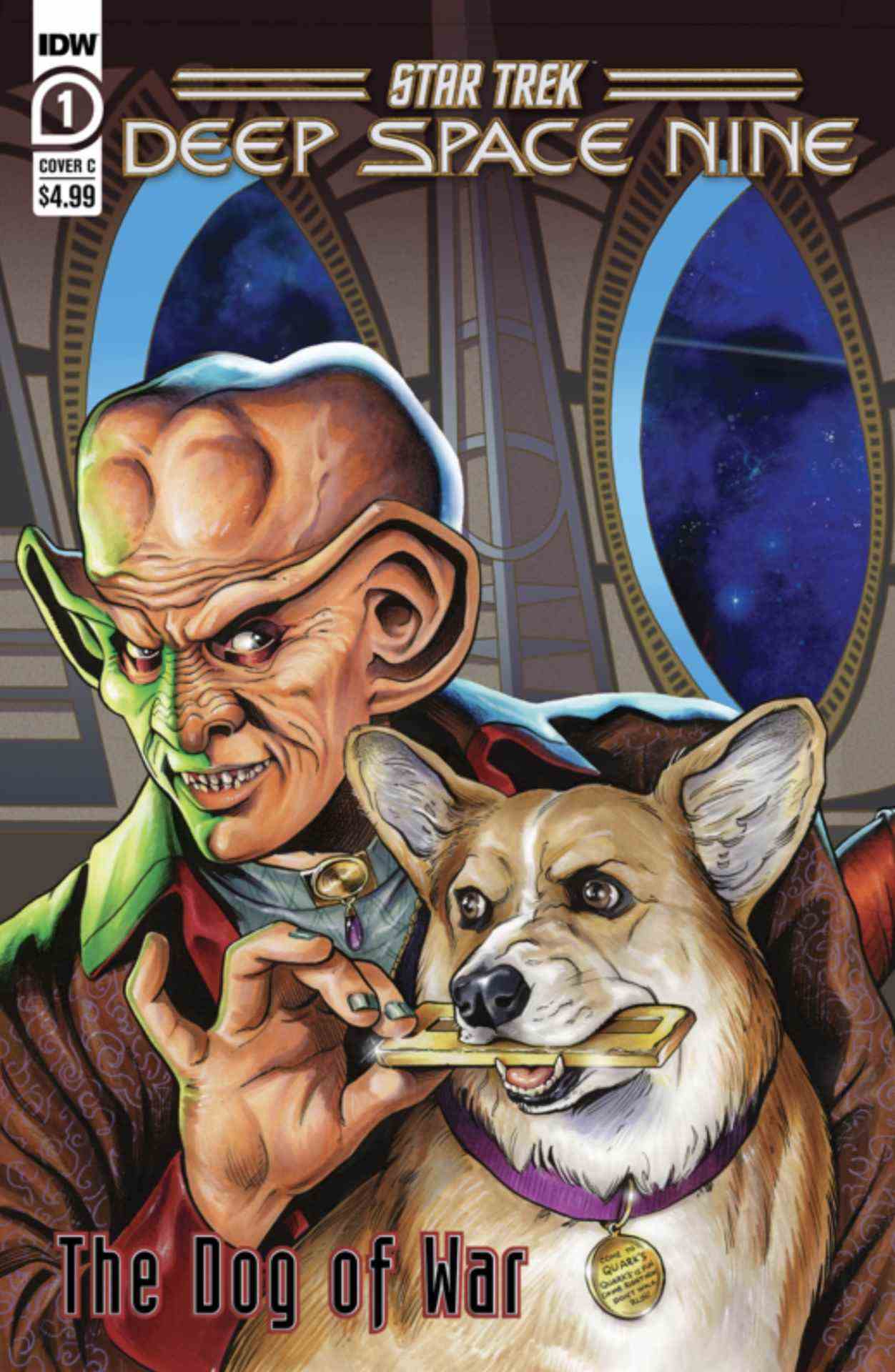 Couverture de Star Trek : Deep Space Nine - Le chien de guerre #1