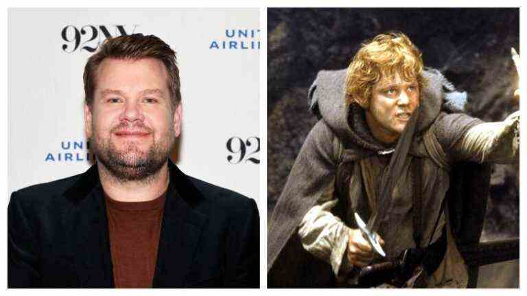 James Corden, Sean Astin in "Lord of the Rings"