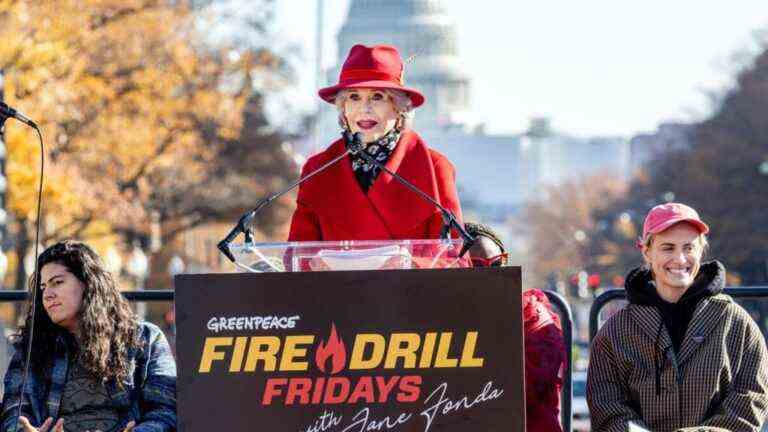 Jane Fonda revient à Washington pour le premier événement en personne sur le changement climatique depuis la pandémie
