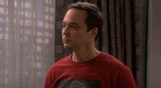 Sheldon in hotel room with Amy in The Big Bang Theory