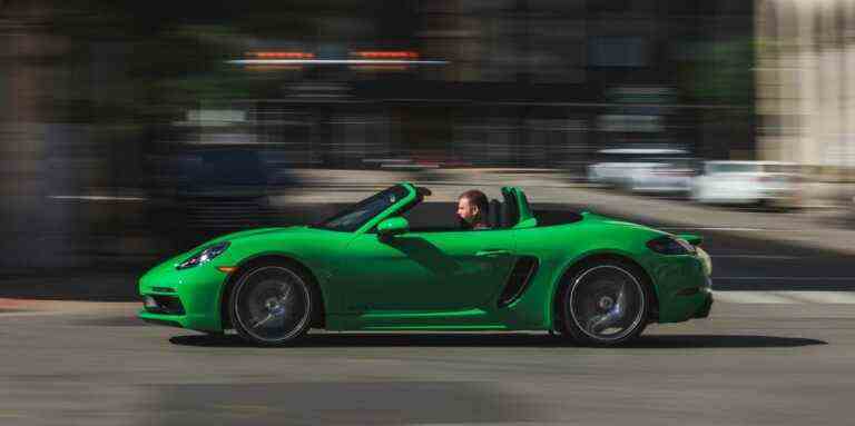 La Porsche 718 Boxster GTS 4.0 2022 est la 911 d’un homme moins riche