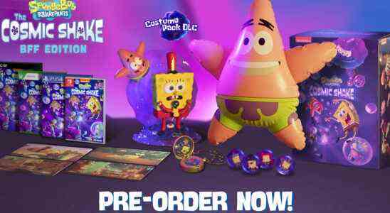 Trailer: SpongeBob SquarePants: The Cosmic Shake now has a January 2023 release date with BFF collectors edition, and are preorders open - collector's edition