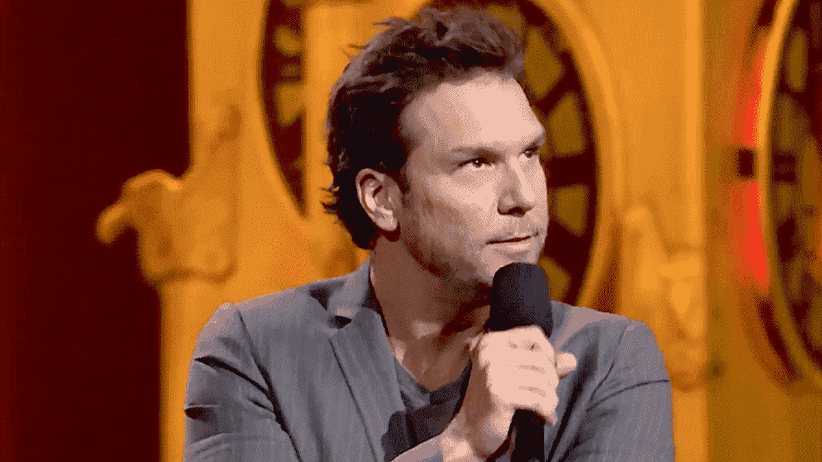 La citation de Dane Cook que les gens lui répètent le plus en public
