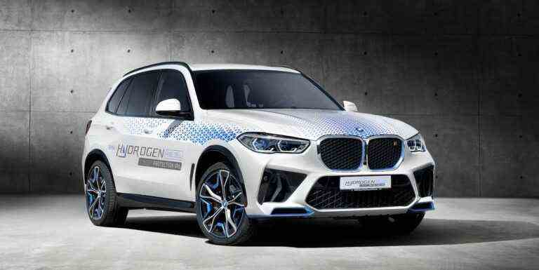 La forte croyance de BMW en l’hydrogène commence avec le SUV iX5 à pile à combustible